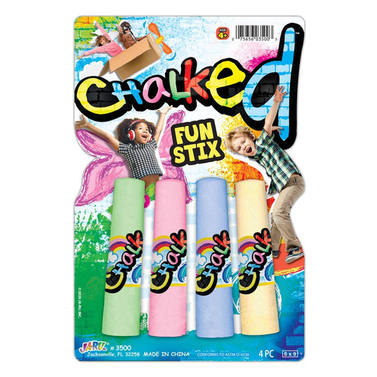 Chalked Fun Stix 4 Pack - Sensory Zone