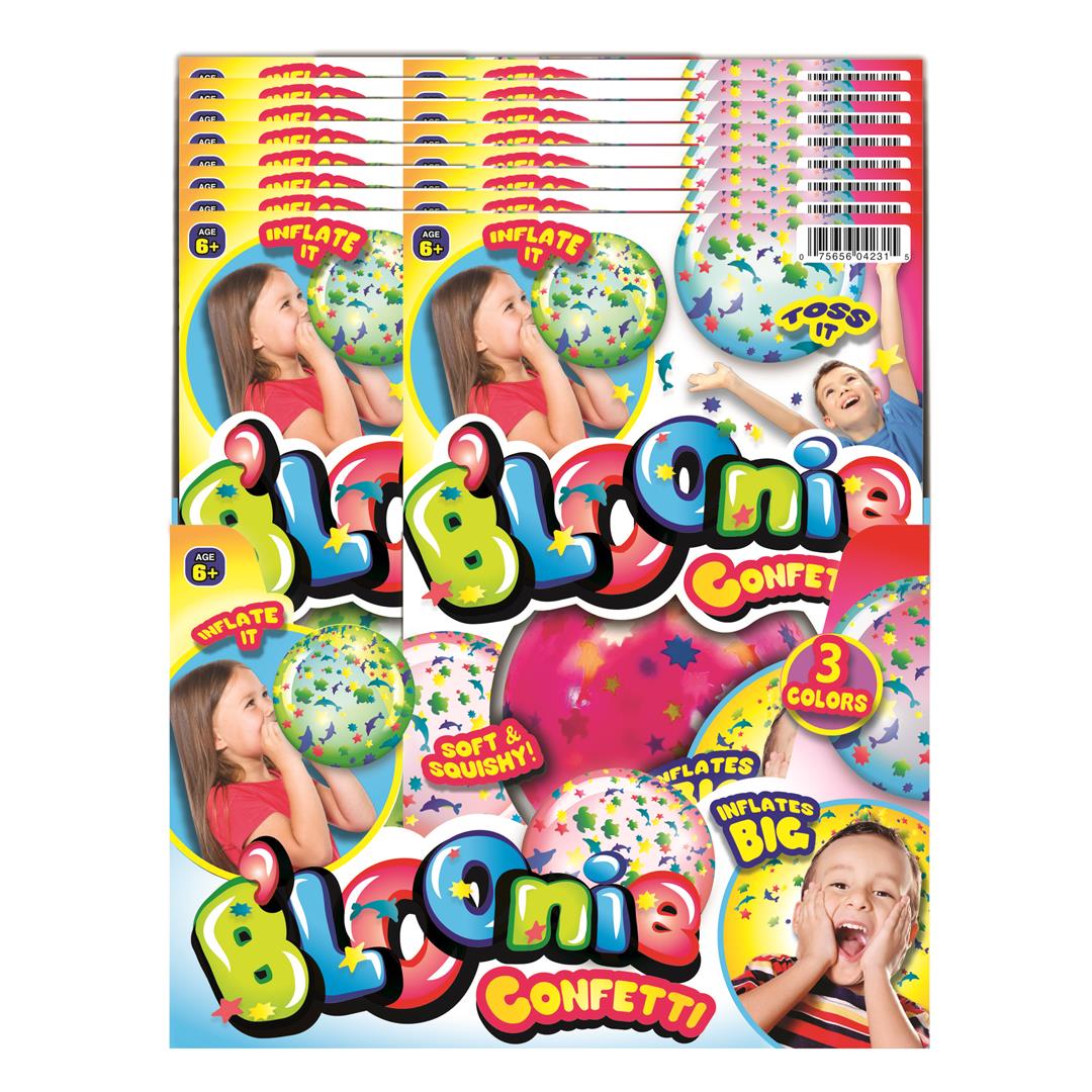 Bloonie Confetti Ball - Sensory Zone