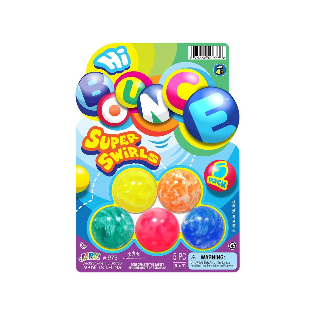 Hi Bounce Swirl Balls - Sensory Zone