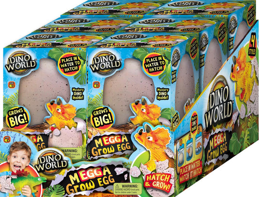 Dino World Megga Grow Egg - Sensory Zone