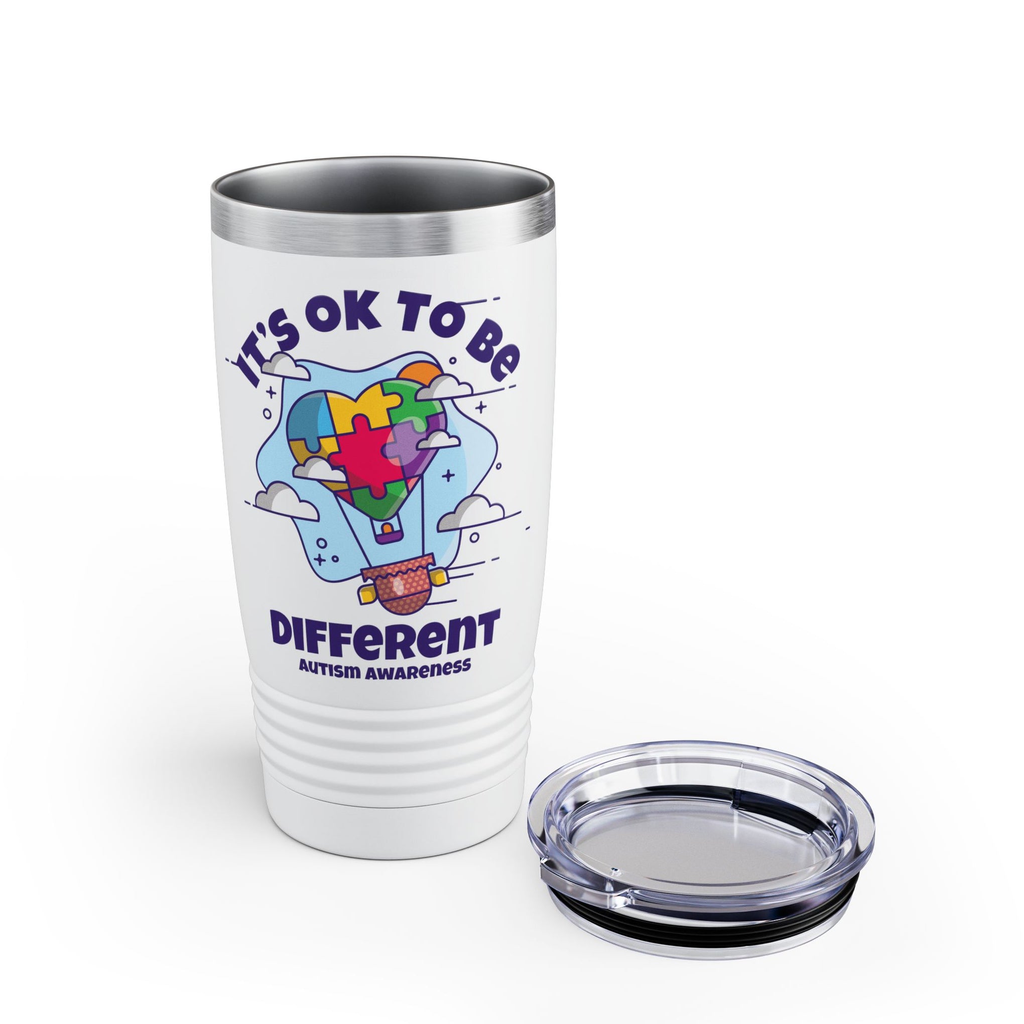 Autism Ringneck Tumbler, 20oz