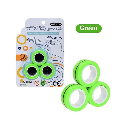 Magnetic Fidget Finger Rings - Sensory Zone