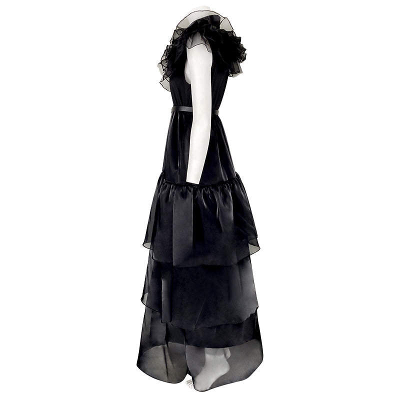 Wednesday Addams Prom Dress Cosplay Costume - Sensory Zone