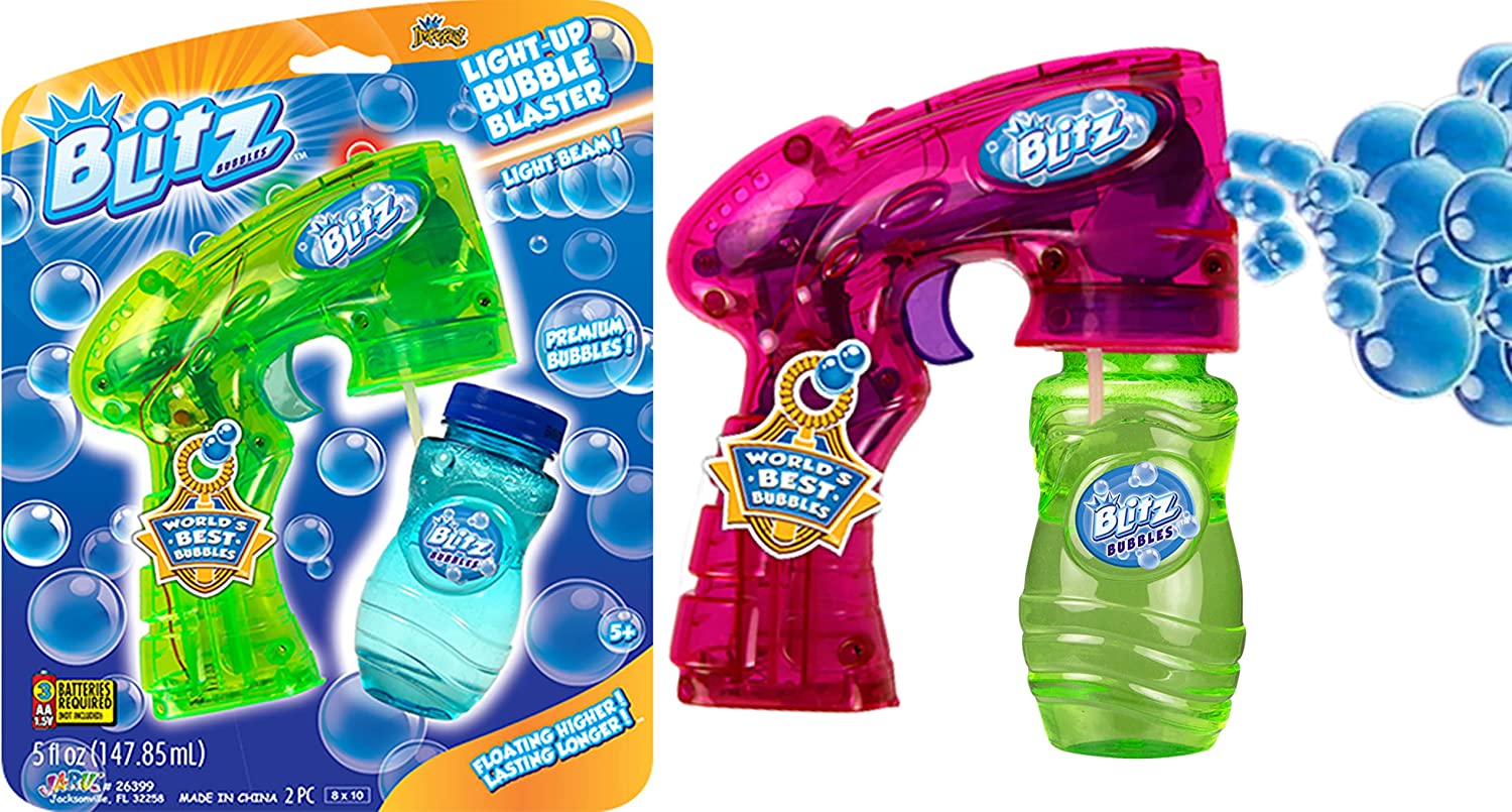 BLITZ Light Up Bubble Blaster - Sensory Zone