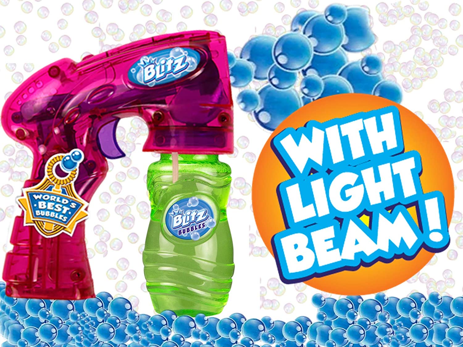 BLITZ Light Up Bubble Blaster - Sensory Zone