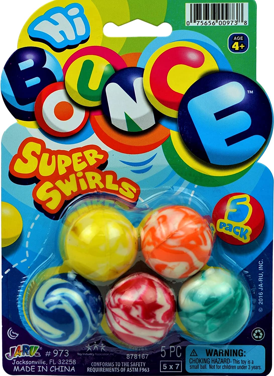 Hi Bounce Swirl Balls - Sensory Zone