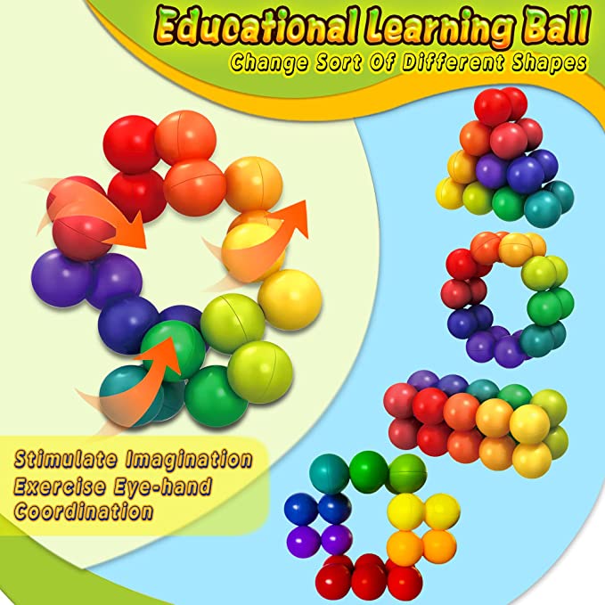 Kids Sensory Decompression Learning Balls - Sensory Zone