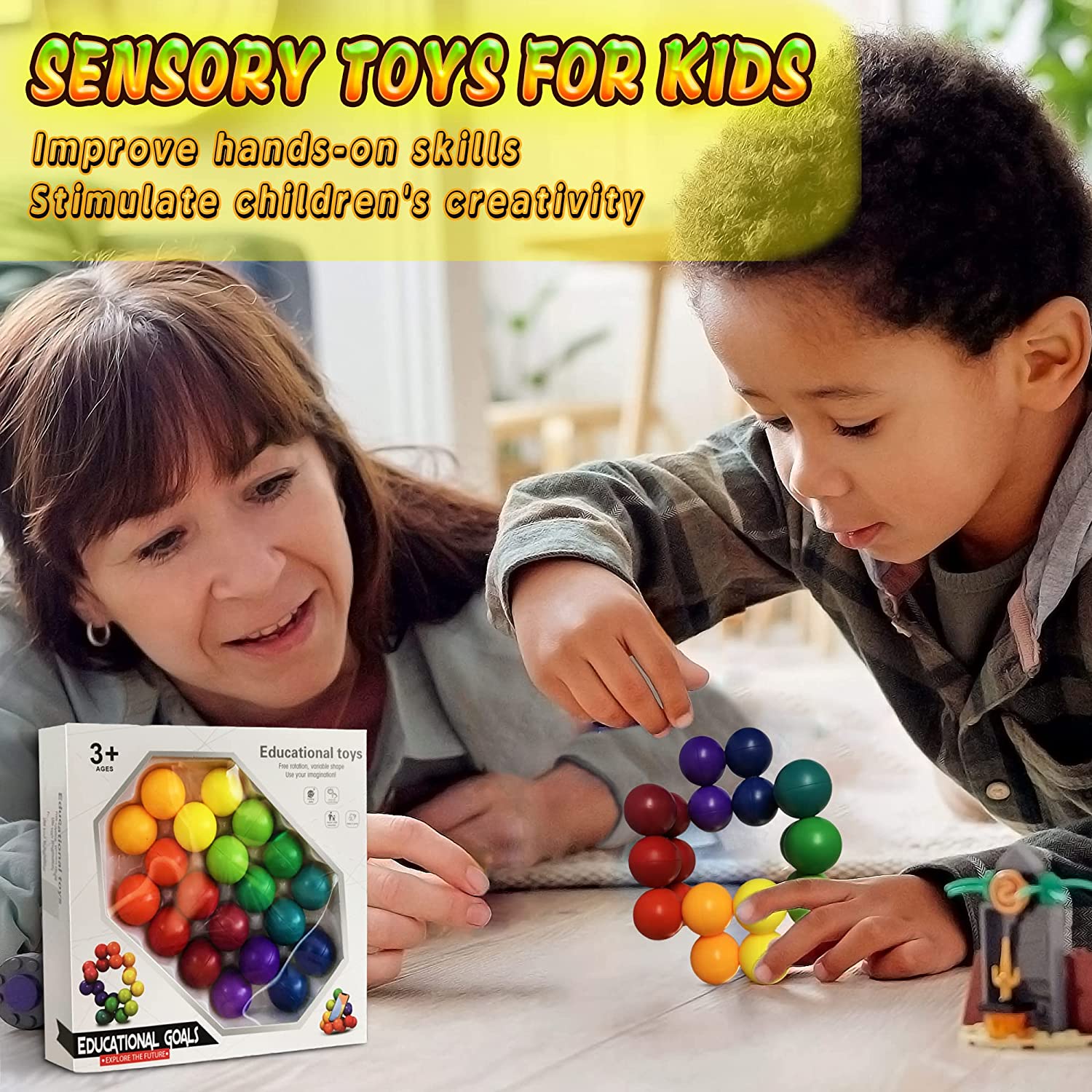 Kids Sensory Decompression Learning Balls - Sensory Zone