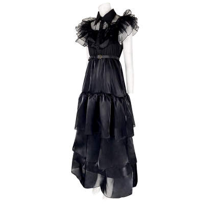 Wednesday Addams Prom Dress Cosplay Costume - Sensory Zone