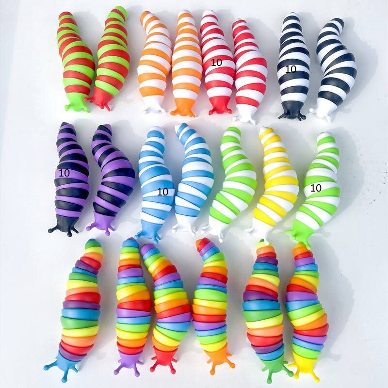 Slinky Wiggle Fidget Slug - Sensory Zone