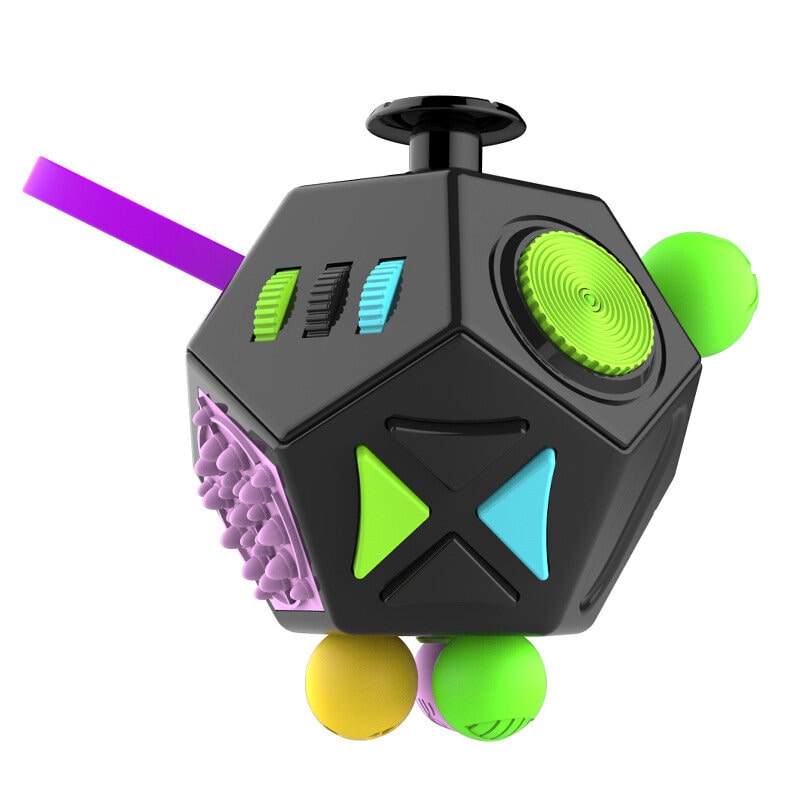 12 Sided Dodecahedron Fidget Hand Cube - Sensory Zone