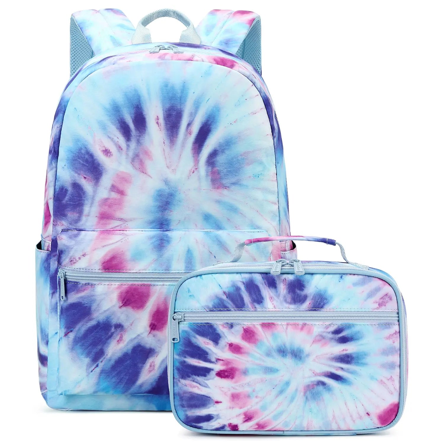 Spiral Swirl Tie Dye School Bag Backpack and Lunch Bag Set - Sensory Zone