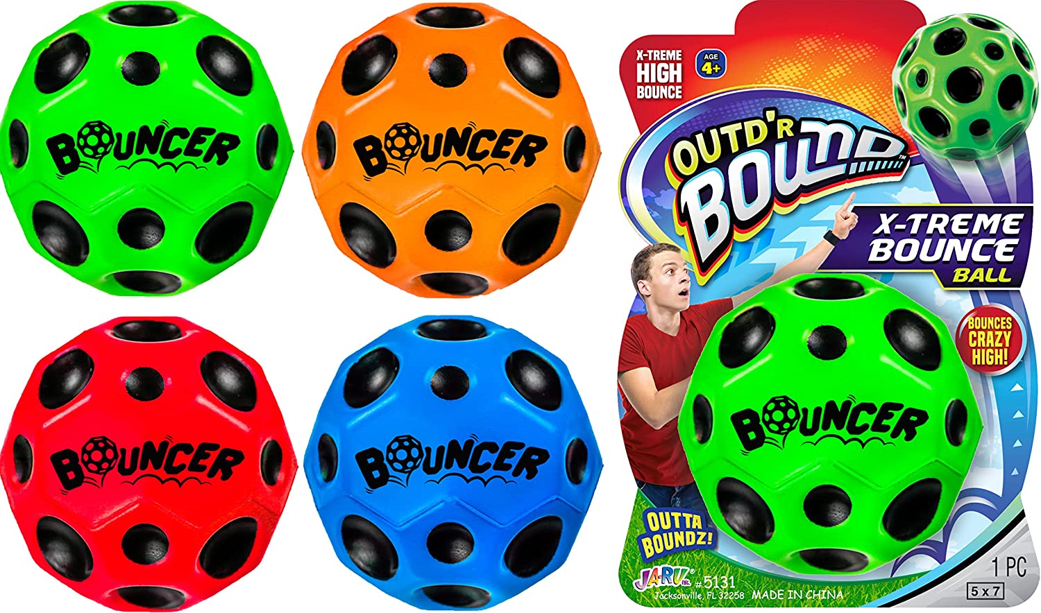 JA-RU Xtreme Bounce Ball - Sensory Zone