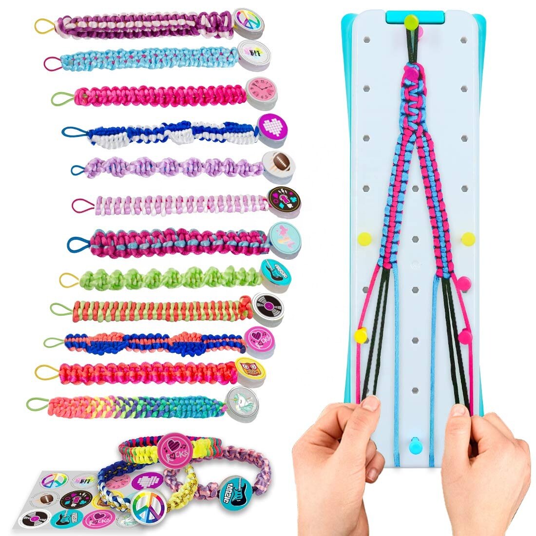 Friendship Bracelet Making Kit - Sensory Zone