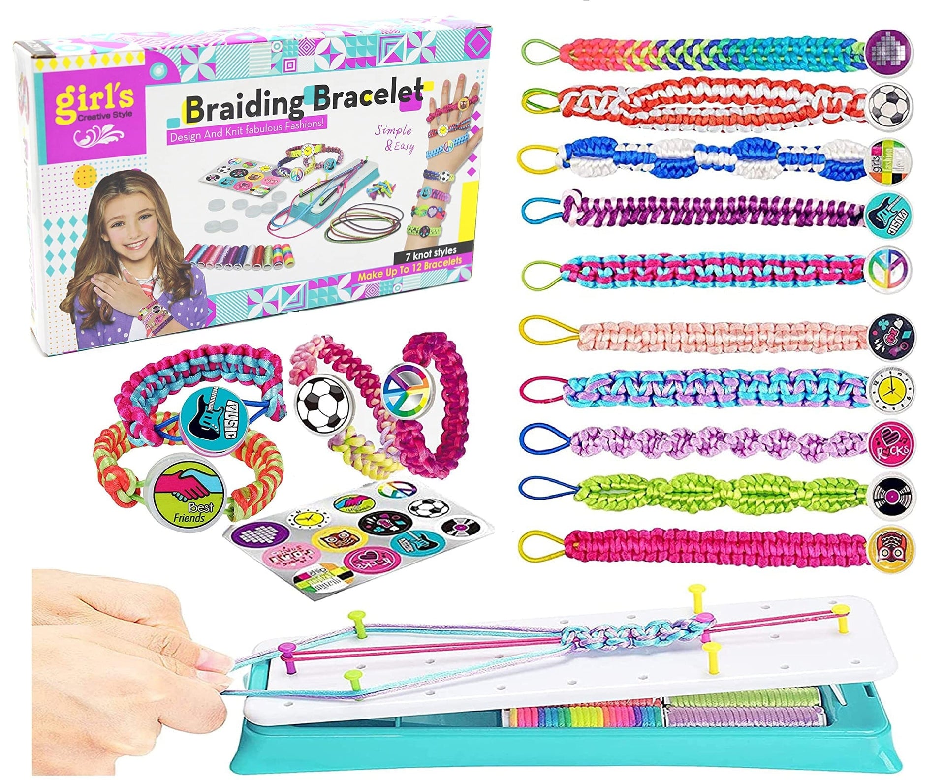 Friendship Bracelet Making Kit - Sensory Zone