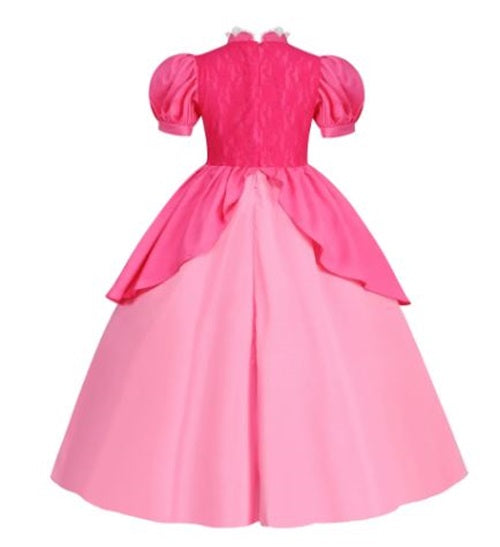 Super Mario Princess Peach Cosplay Costume - Sensory Zone