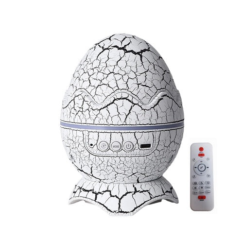 Dinosaur Egg Projector Night Light & Bluetooth Speaker - Sensory Zone