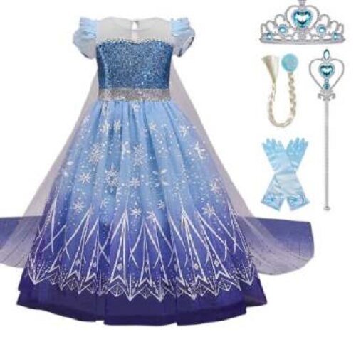 Frozen Princess Elsa Cosplay Costume - Sensory Zone