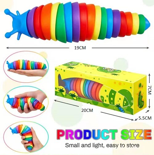 Slinky Wiggle Fidget Slug - Sensory Zone