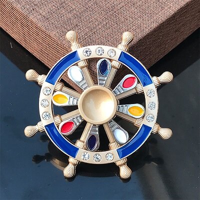 Double Layer Metal Fidget Spinner - Sensory Zone