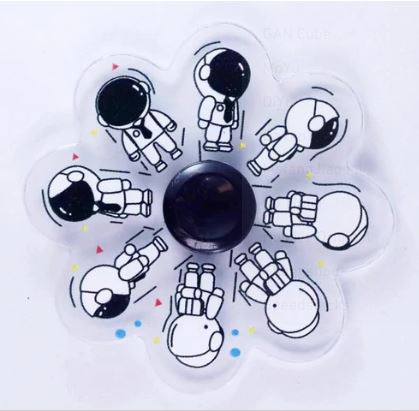 Spaceman Running Motion Fidget Spinner - Sensory Zone