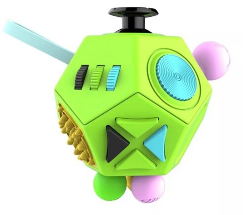 12 Sided Dodecahedron Fidget Hand Cube - Sensory Zone