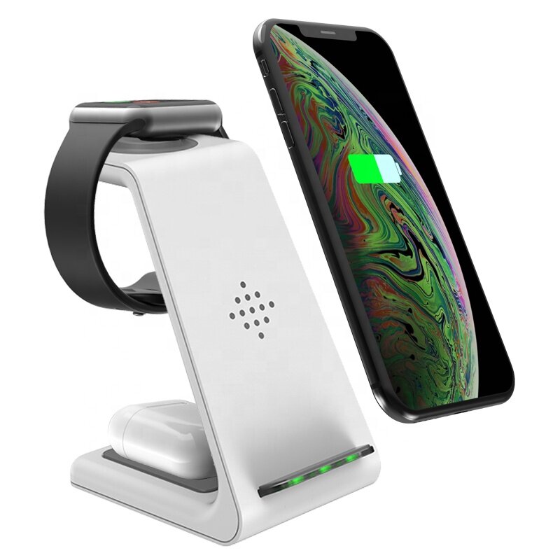 Wireless 3in1 Phone Charger Station for Samsung and iPhone's - Sensory Zone