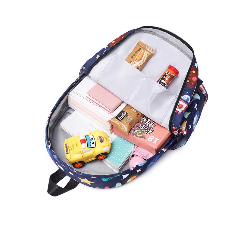 Kids Space Rocket School Bag Backpack - Sensory Zone