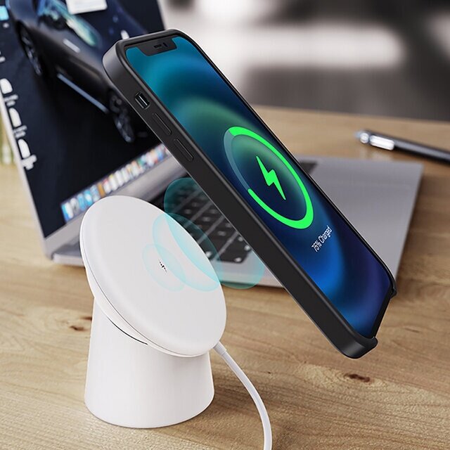 iPhone 12 15W Magnetic 360Deg Rotation Wireless Charger - Sensory Zone