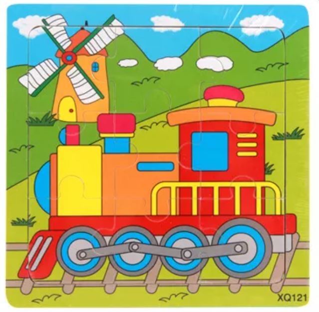 Wooden Children's Animal Jigsaw Puzzles - Sensory Zone