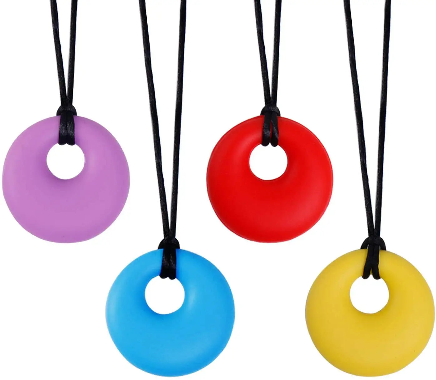 Circle Pendant Sensory Chew Necklace - Sensory Zone