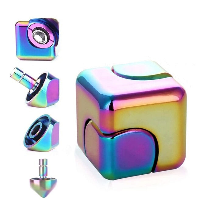 Mini Alloy Spin Cube - Sensory Zone