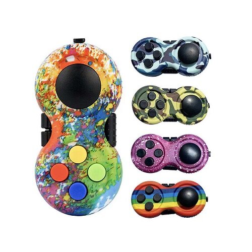 Game Controller Fidget Pad - Multi Colour - Sensory Zone