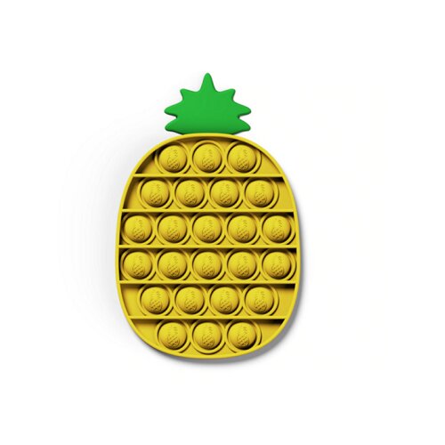 Yellow Pineapple Pop It Fidget Toy - Sensory Zone