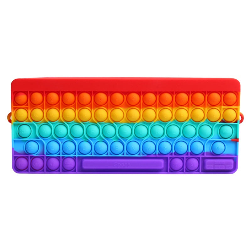 Pop It Key Board Purse / Pencil Case - Sensory Zone