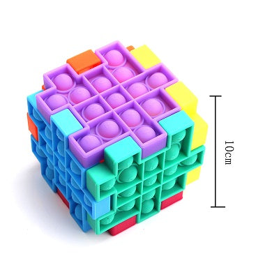 Pop it Puzzle Block 3D Cube - Sensory Zone