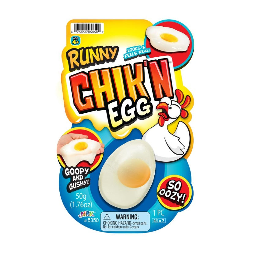 Runny Chik'n Egg Stretchy Slime - Sensory Zone