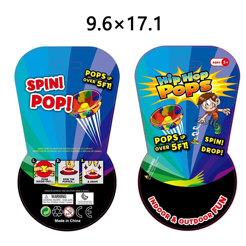 Hip Hop Push Pop - Sensory Zone