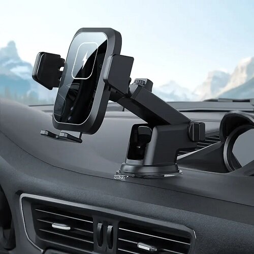 Wireless Charger 360 Degree Rotation Car Mount Phone Holder - Sensory Zone