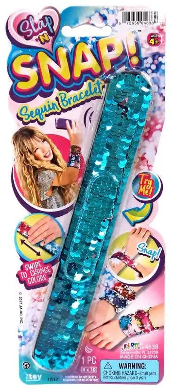 Slap 'N Snap Sequins Bracelet - Sensory Zone