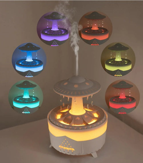 UFO Rain Drop 300ml Aromatherapy Humidifier Diffuser - Sensory Zone