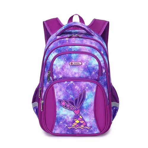 Kids Mermaid Tail School Bag Backpack - Sensory Zone