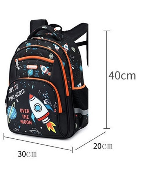 Rockets Over the Moon Kids School Bag Backpack - Sensory Zone