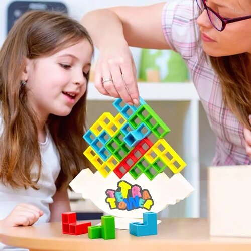 Tetra Tower - Building Blocks - Sensory Zone