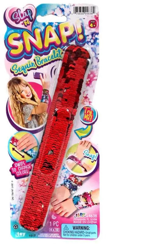 Slap 'N Snap Sequins Bracelet - Sensory Zone