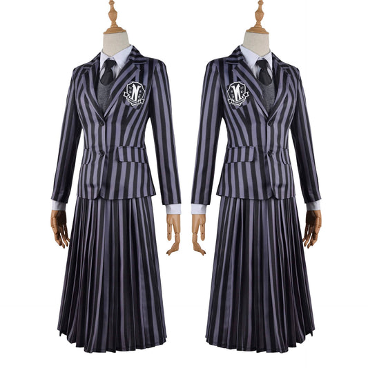 Wednesday Addams School Uniform Cosplay Costume - Sensory Zone