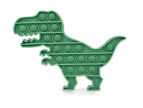 Popit Green Dinosaur Pop it Fidget Toy - Sensory Zone