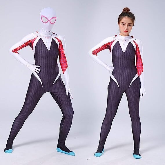 Spider Woman Gwen Stacy Ghost Spider Costume - Sensory Zone