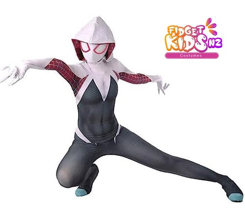 Spider Woman Gwen Stacy Ghost Spider Costume - Sensory Zone