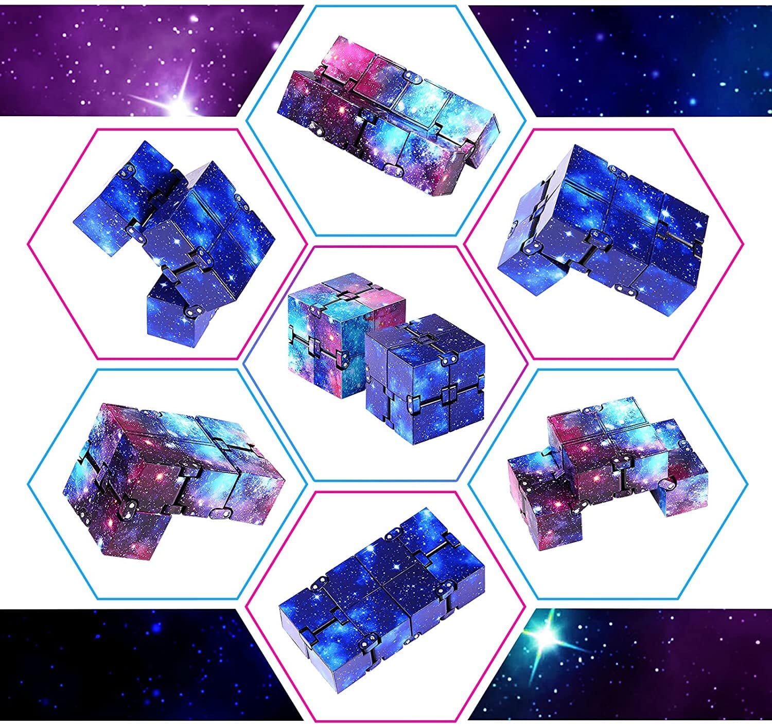 Infinity Fidget Hand Cubes - Sensory Zone